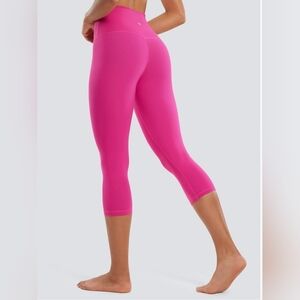 ❤️SPECIAL❤️NWT.CRZ YOGA Butterluxe Capris Leggings In Hibiscus Purple